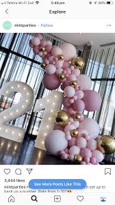 Theme 21st Birthday Decoration Ideas For Her Pin By Pveaa On 21 Party Theme 21st Party Decorations 21st Birthday Balloons 21st Party Themes