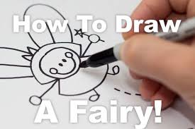 How To Draw A Fairy Art For Kids Hub Art For Kids Hub Drawing For Kids Art For Kids