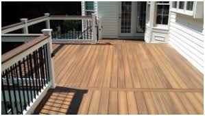 This short video will show you how to build deck over your patio and make it look nice. Install A Ground Level Deck Over A Concrete Patio