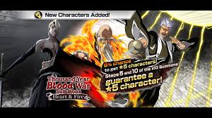 Check spelling or type a new query. Bleach Brave Souls Thousand Year Blood War Summons Heart Amp Fire Steam News