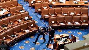 I was hiding under my desk. How Did They Get Into The Capitol Lawmakers In Congress Feared Death