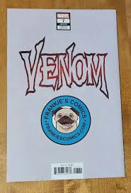 Venom #7 Clayton Crain Virgin Variant Frankies Comics Exclusive 1stDylan  Brock | eBay