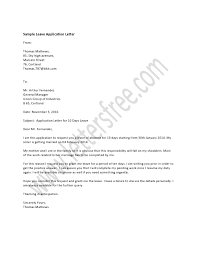When writing a letter to seek for a job of any position in any firm, you should keep in mind that you are not the only applicant. A Leave Application Letter Is Written By An Employee Who Wants To Take Off A Certain Number Of Days From Work Job Cover Letter Application Letters Job Letter