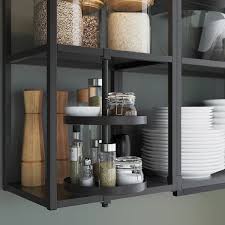 Enhet Korpus Szafki Z Polkami Antracyt 60x30x75 Cm Ikea Idees Etageres Rangement Mural Cuisine Anthracite