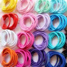 China Black Elastic Rubber Hair Band With Knot China Hair Band And Metal Free Hair Band Price