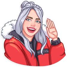 This listing is a pack of 20 billie eilish fan art stickers. Billie Eilish Stickers For Whatsapp Apps Bei Google Play