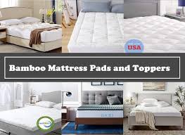 6 Best Bamboo Mattress Pads And Toppers For 2020 Reviews And Buying Guide In 2020 Bamboo Mattress Mattress Bamboo Mattress Topper