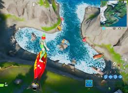 Perhaps 2019 will be known as the year of the auto battler, but the biggest last man standing games are still going strong. Fortnite Season 2 Week 5 Where To Visit Shipwreck Cove Flopper Pond And The Yacht