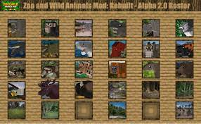 Welcome to the zoo and wild animals mod: Zawam Evolved On Twitter Here The Team All Wishes You A Happy Holiday And A Great New Year We Have Been On Break But Now We Are Back Revealing The Amazing American