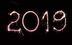 Download Wallpapers Happy New Year 2019 Black Background Fireworks Sparklers 2019 Concepts 2019 Year Happy New Year Images Newyear New Year Images
