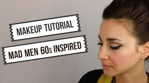 mad men inspired 60s makeup with