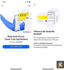 Touch 'n go ialah kad pintar tanpa sentuh dan sistem pembayaran elektronik berasakan kad pintar tanpa sentuh yang pertama dan perintis kepada pengenalan kad kredit visa wave dan mastercard paypass di malaysia. Now You Can Check Your Physical Touch N Go Card Balance On Your Smartphone Soyacincau Com