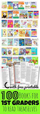 Create weekly first grade reading books. 100 Fun To Read 1st Grade Reading Books By Reading Level Books For 1st Graders Books For First Graders First Grade Books