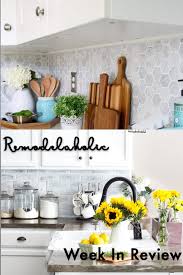 How to install kitchen backsplash tiles. Remodelaholic Stunning Diy Backsplash Ideas For Your Kitchen And Bathrooms