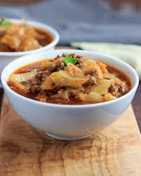 Hamburger and cabbage in instant pot. Keto Instant Pot Cabbage Beef Stew Beauty And The Foodie