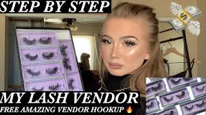 Starting a successful eyelash business is tough if you're a rookie. How To Start A False Eyelash Business Free Vendor Info How To Step By Step Youtube