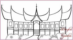 Mewarnai gambar rumah gadang mewarnai gambar 10 10 2020 kami memberikan kumpulan gambar untuk diwarnai dalam berbagai kategori dan salah satunya adalah kategori gambar mewarnai silahkan lihat koleksi gambar sesuai dengan tema mewarnai gambar rumah gadang atau gambar. 670 Koleksi Gambar Rumah Gadang Sketsa Terbaru Gambar Rumah