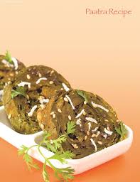 Turiya patra is a traditional dish of gujarati cuisine. Paatra Recipe Gujarati Parta Gujarati Patra Farsan Steamed Patras