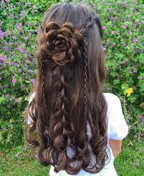 The most common braid hair flowers material is polyester. 80 Flower Braided Hairstyles Ideas Braided Hairstyles Flower Braids Hair Styles