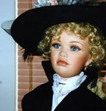 PATRICIA by Jan McLean 30" porcelain doll with cloth body