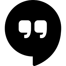At first glance these programs seem similar, but. Hangout Free Social Media Icons
