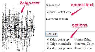 He who waits behind the wall. 6 Free Online Zalgo Text Generator