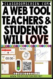 Classroomscreen Com A Web Tool Teachers And Students Will Love Classroom Technology Techie Teacher Teacher Tech