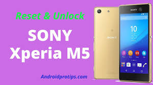 How To Hard Reset Unlock Sony Xperia M5 Youtube