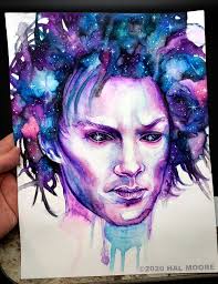 Beautiful artwork done in watercolor by a young artist (only 15 years old).  Arts and sketches.