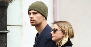 Theo James And His Girlfriend Take Their Love To Prague Popsugar Theo James James People