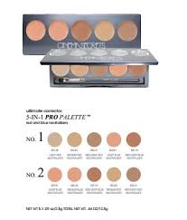 cinema secrets 10 tm 5 in 1 pro palette ultimate foundation kit