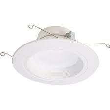 Halo makes better recessed lights and there are better manufacturers than halo. Halo Part Rl56129s1ewhr Halo Rl56 Series 5 6 In Daylight White Selectable Cct Integrated Led White Recessed Light With Baffle White Trim 1221 Lumens Trim Home Depot Pro