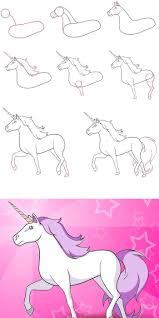 Have fun and happy drawing! 1001 Ideas On How To Draw A Unicorn Easy Tutorials