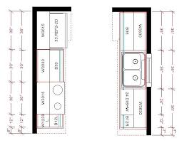 In larger kitchens, an island (or two) can break up the space in attractive ways, help direct traffic, provide convenient storage, and now that you've seen some of the options available, you can design your own kitchen with our helpful start your floor plan tool. Dimensions Floor Plan Galley Kitchen Layout Novocom Top