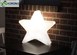 Die Led Lampe Mit Motiv Stern Schafft Mit Seinem Sanften Gluhen Fur Eine Romantische Atmosphare Unabhangig Von Der Saison Nbsp Hohe Led Lampe Led Lampe Stern