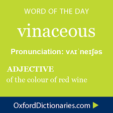 Vinaceous Adjective Of The Color Of Red Wine Word Of The Day For October 19th 2014 Wotd Wordoftheday Vinaceous Weird Words Uncommon Words Cool Words