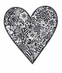 Plus, it's an easy way to celebrate each season or special holidays. Coloring Page Heart With Flowers Free Printable Coloring Pages Img 31317