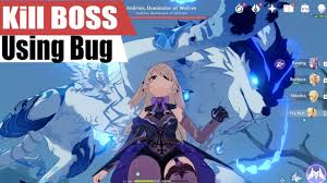 The Best Way To Kill Wolf Boss Bug Genshin Impact Youtube