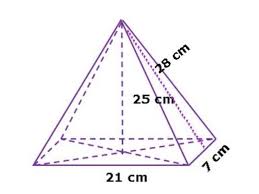 Rumus bangun ruang kubus balok tabung bola dll. Rumus Luas Permukaan Limas Persegi Panjang Brainly Siswapelajar Com