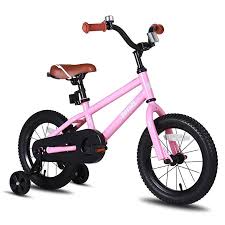 Amazon Com Joystar 16 Kids Bike For Girls 5 6 7 Years Old With Training Wheels Kids Bicycle With Coaster B Toddler Bike Bike With Training Wheels Kids Bike