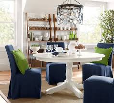 Pb Comfort Square Slipcovered Dining Chair Armchair Pottery Barn