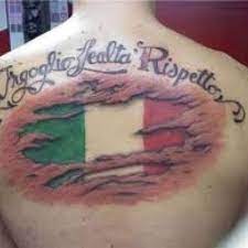 The italian horn, the green white and red italian flag, and the italian traditions are all proof to the colorful lifestyle of this fantastic plate placed in the western part of the world. Italian Flag Armband Tattoo Design Knife Tattoo Arm Band Tattoo