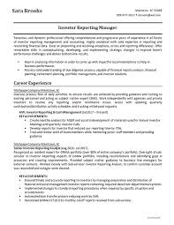 Write a financial advisor resume that proves you can analyze and plan like john neff. Investment Analyst Resume Example