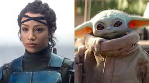 They could use her name promoting it on the website since they don't have to pay anyone to mention her more popular name. Sasha Banks Reacts To Her Appearance In The Mandalorian