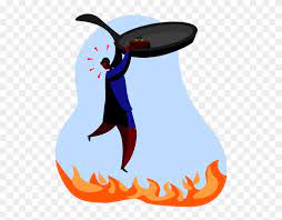 Out of the frying pan into the fire. Out Of The Frying Pan Into The Fire Clipart 2487081 Pinclipart