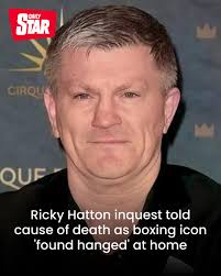 An inquest into the death of boxing legend Ricky Hatton began today just  days after his funeral.
