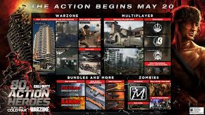 It's time to take action against evil. New Content Arrives With 80s Action Heroes