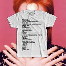 4.2 out of 5 stars 8. David Bowie Discography T Shirt Flatiron Apparel Online Store Powered By Storenvy