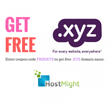 Get A Free Xyz Domain Name At Hostmight Hostmight Blog