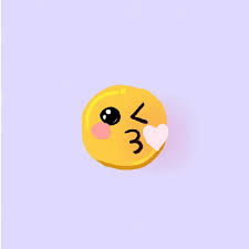 New Trending Gif On Giphy Animated Emoticons Kiss Emoji Animated Smiley Faces